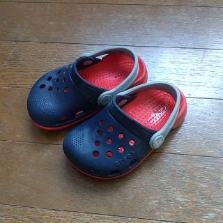 クロックス(crocs)のクロックス　C 6  15㎝くらい(サンダル)