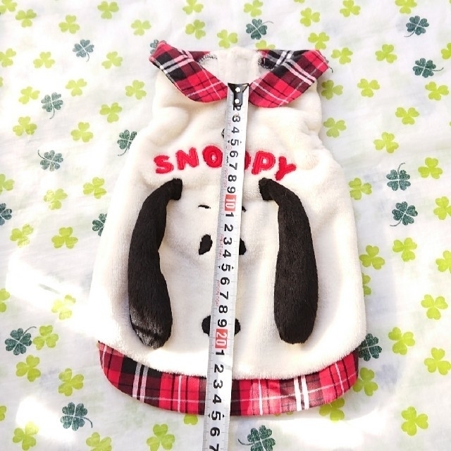 SNOOPY(スヌーピー)の🐕ペットパラダイス🐕スヌーピーふわもこシャツＳＳ その他のペット用品(犬)の商品写真