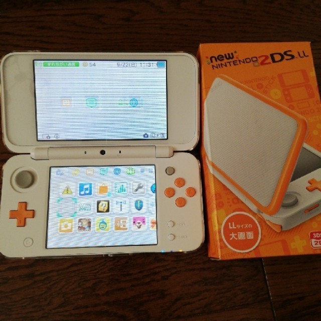 ゲームソフト/ゲーム機本体ニンテンドー2DS LL　本体　マイクロSD付