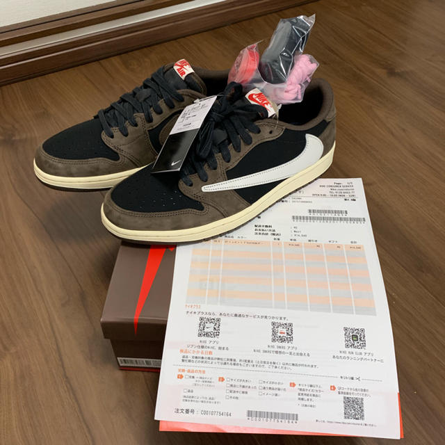 専用 nike jordan 1 low travis 28.5cm 国内正規