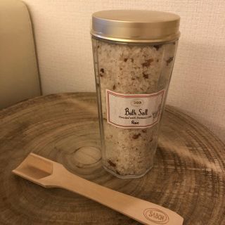 サボン(SABON)の【新品未使用】ザボン　バスソルトとスプーン(入浴剤/バスソルト)