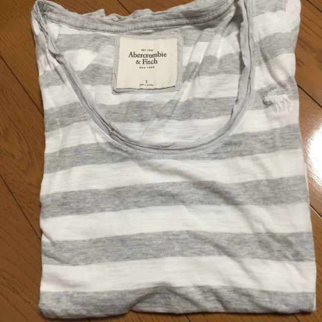 Abercrombie&Fitch(アバクロンビーアンドフィッチ)のアバクロ 7部丈 レディースのトップス(Tシャツ(長袖/七分))の商品写真