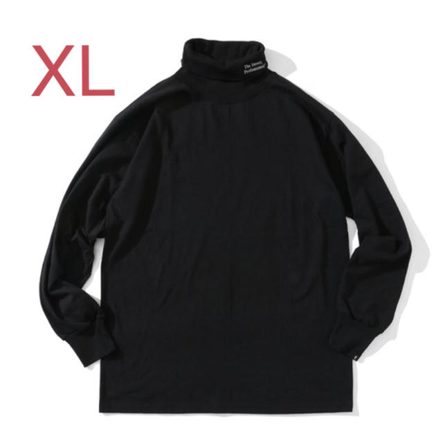 1LDK SELECT(ワンエルディーケーセレクト)のXL ennoy タートルネック ロンT ブラック メンズのトップス(Tシャツ/カットソー(七分/長袖))の商品写真