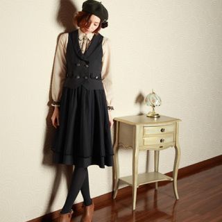 アクシーズファム(axes femme)の新品タグ付き☆axes femme  ロングワンピース(ロングワンピース/マキシワンピース)