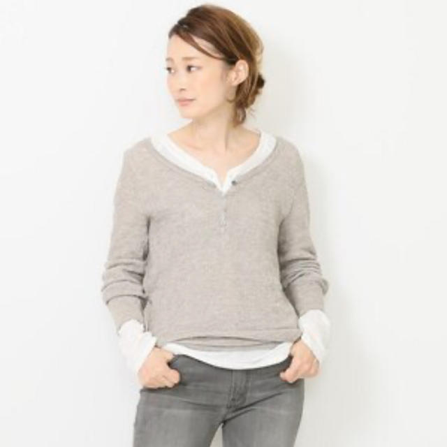 DEUXIEME CLASSE(ドゥーズィエムクラス)のすがも　様　専用⭐️DeuxiemeClasse Henly Long Tシャツ レディースのトップス(カットソー(長袖/七分))の商品写真