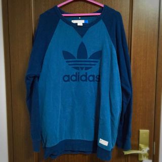 アディダス(adidas)のadidas ラグランスウェット(トレーナー/スウェット)