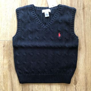 ラルフローレン(Ralph Lauren)のラルフローレン ベスト ネイビー(ニット)