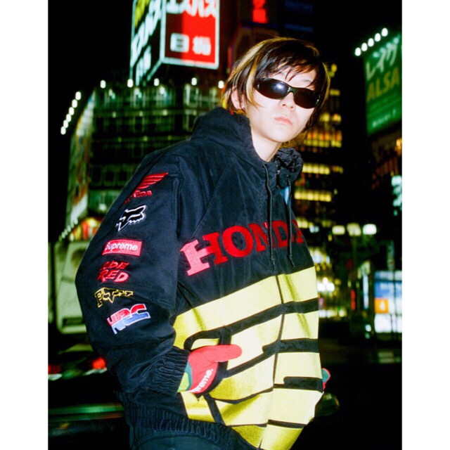 Supreme(シュプリーム)のSupreme HondaFoxRacing Puffy ZipUpJacket メンズのジャケット/アウター(ブルゾン)の商品写真