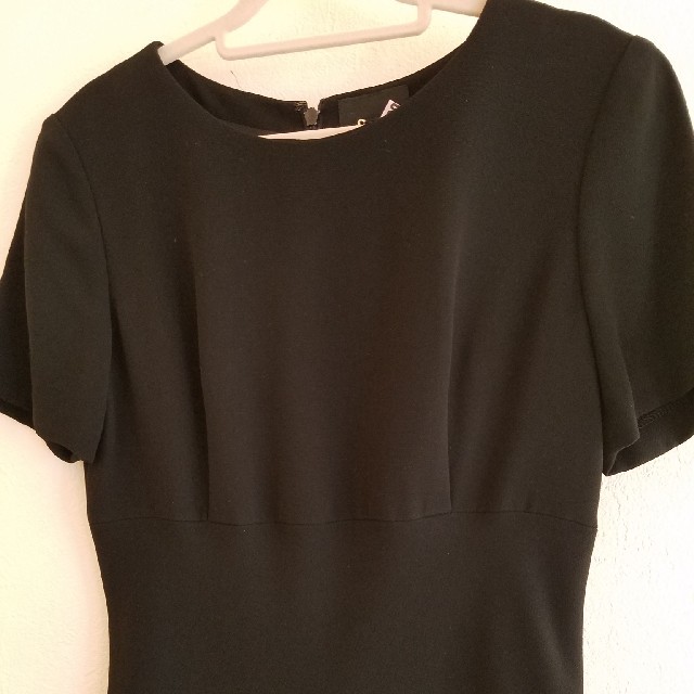RU(アールユー)の喪服　黒半袖ワンピース レディースのフォーマル/ドレス(礼服/喪服)の商品写真