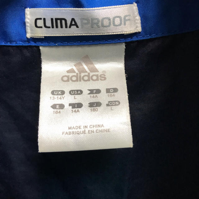 adidas(アディダス)のそうみ様専用★160サイズ adidas 薄手ジャンパー ナイロン アディダス キッズ/ベビー/マタニティのキッズ服男の子用(90cm~)(ジャケット/上着)の商品写真