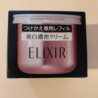 ELIXIR - エリクシール ホワイト エンリッチドクリアクリームTB 詰め替え専用の通販｜ラクマ