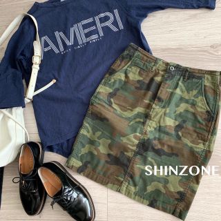 シンゾーン(Shinzone)のちぃ様専用✴︎シンゾーン✴︎カモフラ柄ミリタリースカート♡(ひざ丈スカート)