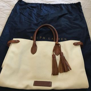 ラルフローレン(Ralph Lauren)の美品 Ralph Lauren キャンバストート(トートバッグ)