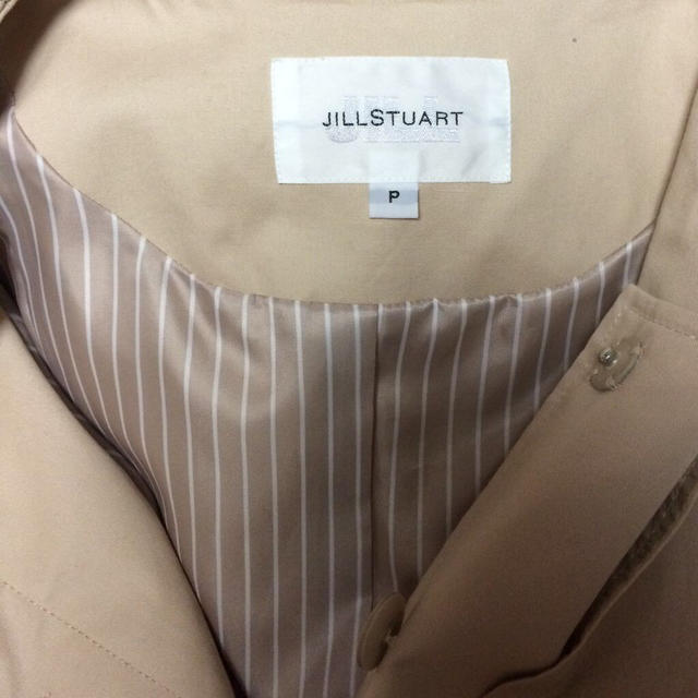 JILL by JILLSTUART(ジルバイジルスチュアート)のジルバイ♡ノーカラートレンチコート レディースのジャケット/アウター(トレンチコート)の商品写真