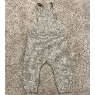 ザラキッズ(ZARA KIDS)のzara baby ニットサロペット ザラベビー　zara  mini (ロンパース)