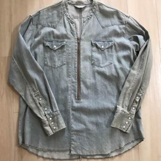 アンユーズド(UNUSED)のUNUSED / アンユーズド　デニム プルオーバーシャツ8oz denim(シャツ)