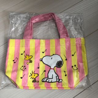 スヌーピー(SNOOPY)のスヌーピー ランチトートバッグ(キャラクターグッズ)