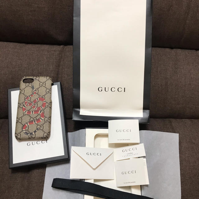 Gucci - GUCCI iPhoneケース iphone7 iphone8 ミケーレの通販