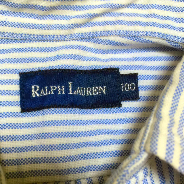 Ralph Lauren(ラルフローレン)のラルフローレン シャツ 100cm キッズ/ベビー/マタニティのキッズ服男の子用(90cm~)(ジャケット/上着)の商品写真