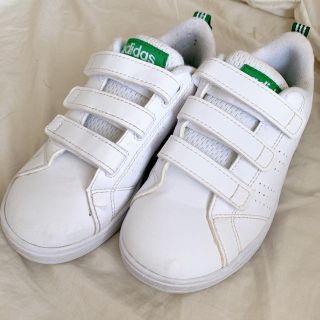 アディダス(adidas)のadidas♡アディダス♡キッズ　スニーカー♡ 美品　17cm(スニーカー)