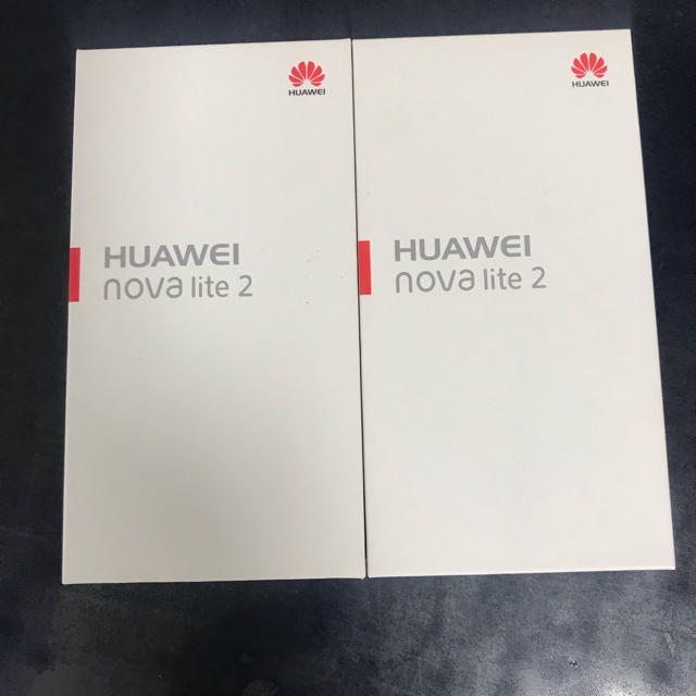 HUAWEI nova lite 2 SIMフリー2台セット❗️