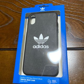 アディダス(adidas)の【iPhone X/XS】adidas レザーケース(iPhoneケース)