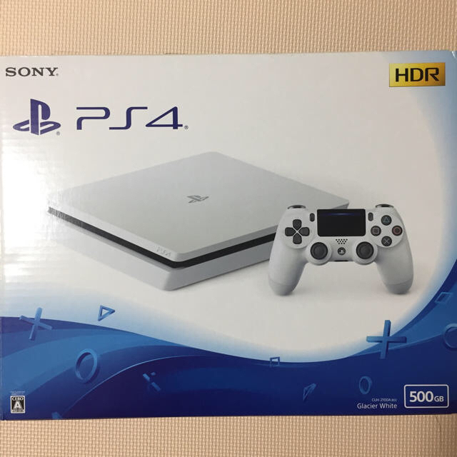 PlayStation(R)4 グレイシャー・ホワイト 500GBエンタメ/ホビー