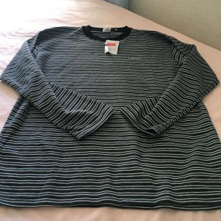 ヘインズ(Hanes)のボーダー　カットソー　ヘインズ(Tシャツ/カットソー(七分/長袖))