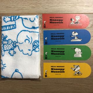 ピーナッツ(PEANUTS)のスヌーピータウン ハンドタオル ノベルティ(ノベルティグッズ)