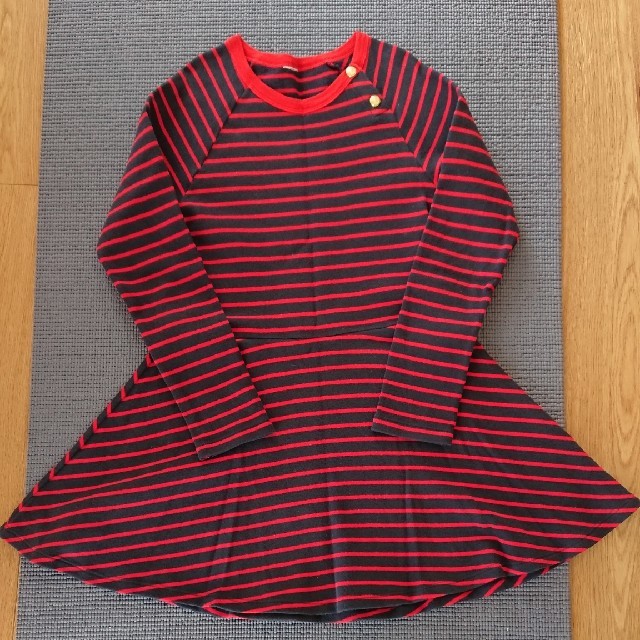 PETIT BATEAU(プチバトー)のお値下げしました！ プチバトー ワンピース サイズ140 キッズ/ベビー/マタニティのキッズ服女の子用(90cm~)(ワンピース)の商品写真