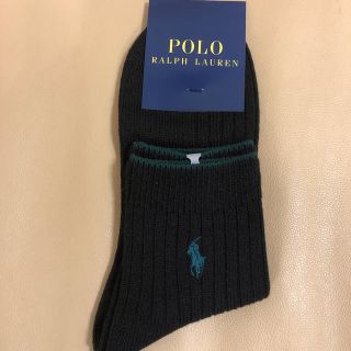 ポロラルフローレン(POLO RALPH LAUREN)の新品　メンズ　POLO ポロラルフローレン　ウールショートソックス　日本製(ソックス)