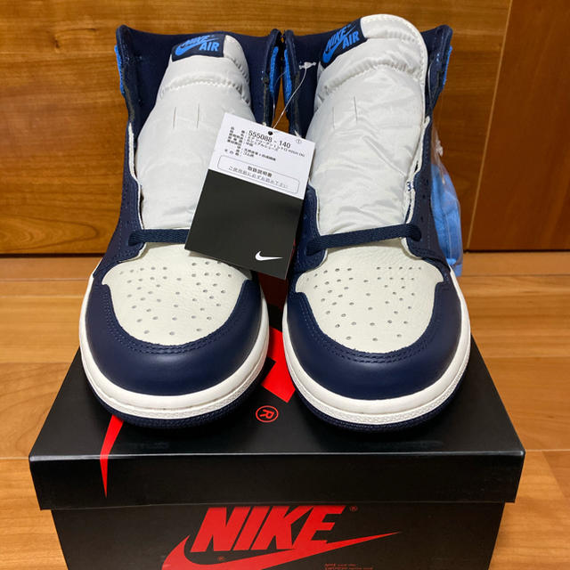 最終価格!AIR JORDAN 1 RETRO HIGH OG OBSIDIAN