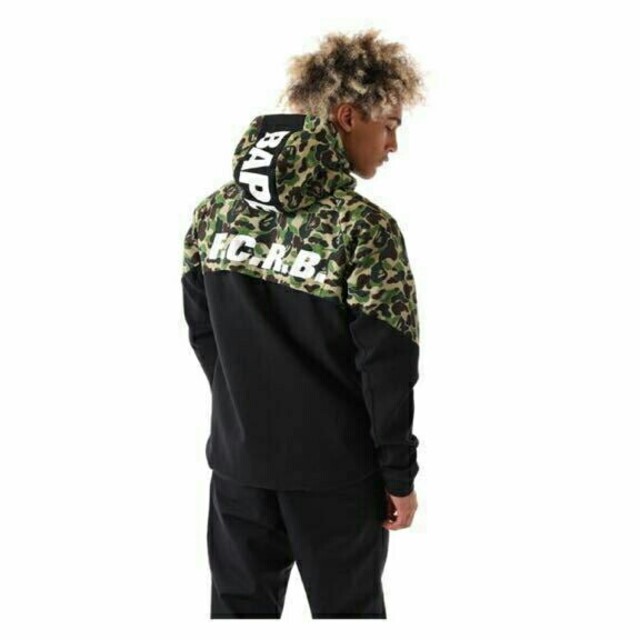 【タグ付新品】BAPE×FCRB VENTILATION HOODIE Lサイズ