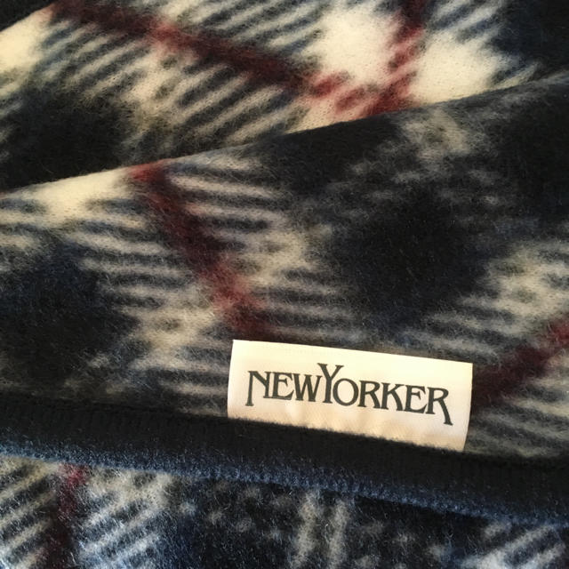 NEWYORKER(ニューヨーカー)のNew Yorkerフリースブランケット キッズ/ベビー/マタニティのこども用ファッション小物(おくるみ/ブランケット)の商品写真