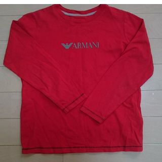 アルマーニ ジュニア(ARMANI JUNIOR)の美品アルマーニジュニア ロンT 6A 118 120(Tシャツ/カットソー)