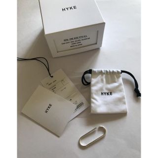 ハイク(HYKE)のHYKE 美品 イヤーカフ BIG シルバー (イヤーカフ)