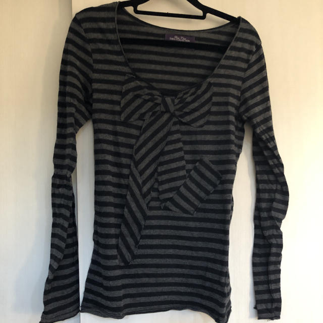 ZARA(ザラ)のZARAボーダーTシャツ レディースのトップス(Tシャツ(長袖/七分))の商品写真