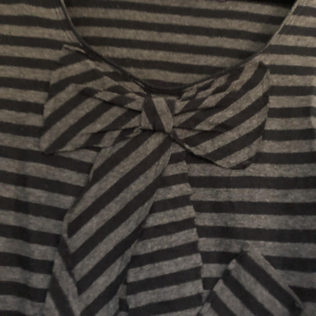 ZARA(ザラ)のZARAボーダーTシャツ レディースのトップス(Tシャツ(長袖/七分))の商品写真