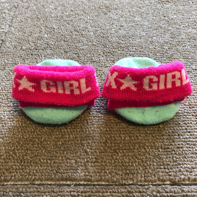 X-girl(エックスガール)の【mama☺︎様専用】Xgirl ベビーソックス キッズ/ベビー/マタニティのこども用ファッション小物(靴下/タイツ)の商品写真