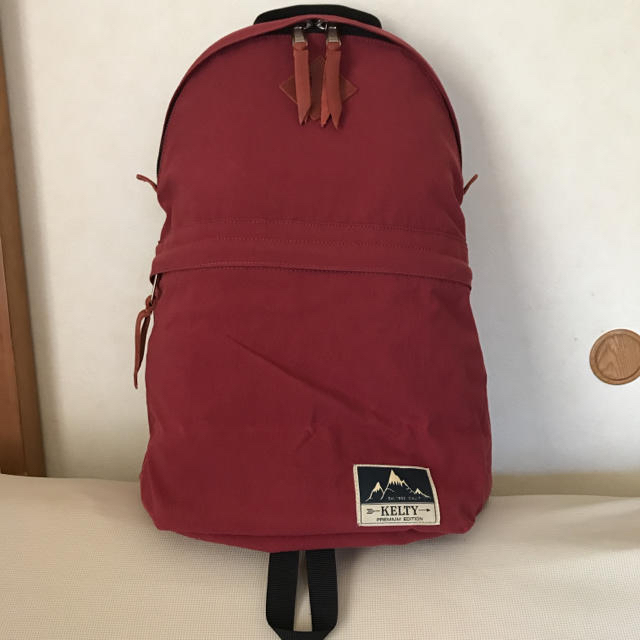 新品！KELTY PREMIUM DAYPACK2 バーガンディ リュック18L素材