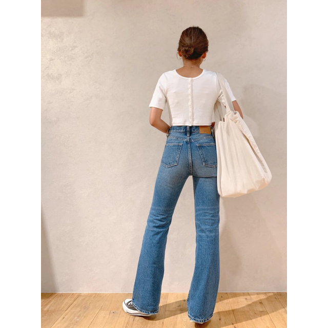 ALEXIA STAM - 最終値下げ💦 vicente ヴィセンテ flare long denim の