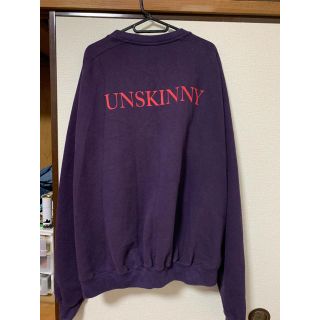 バレンシアガ(Balenciaga)のvetements unskinny 紫色 xs ヴェトモン(スウェット)