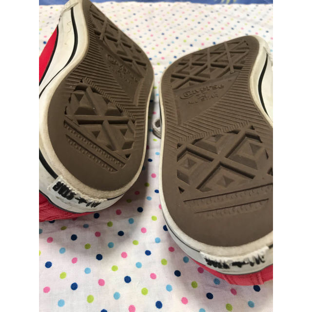 CONVERSE(コンバース)のコンバース赤　20センチ キッズ/ベビー/マタニティのキッズ靴/シューズ(15cm~)(スニーカー)の商品写真