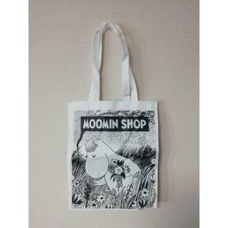 ムーミン(MOOMIN)のヘルシンキ ムーミンショップ ムーミン＆フローレン不織布トートバッグ（難あり）(ショルダーバッグ)