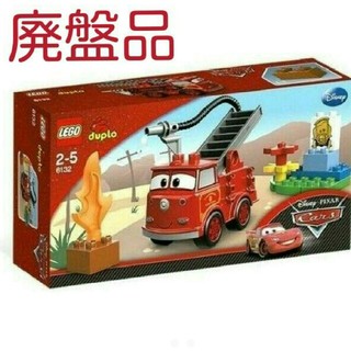 レゴ(Lego)の希少品　LEGO　デュプロ　カーズ　レッド　6132　廃盤(知育玩具)