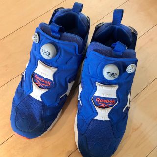 リーボック(Reebok)のインスタポンプフューリー/24.5cm/ブルー(スニーカー)