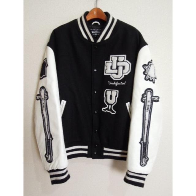 undefeated スタジャン laftyman varsity jacket