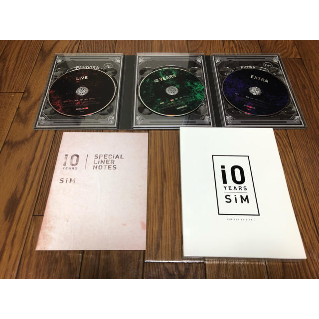 ONE OK ROCK(ワンオクロック)のSiM＊i0years DVD エンタメ/ホビーのDVD/ブルーレイ(ミュージック)の商品写真