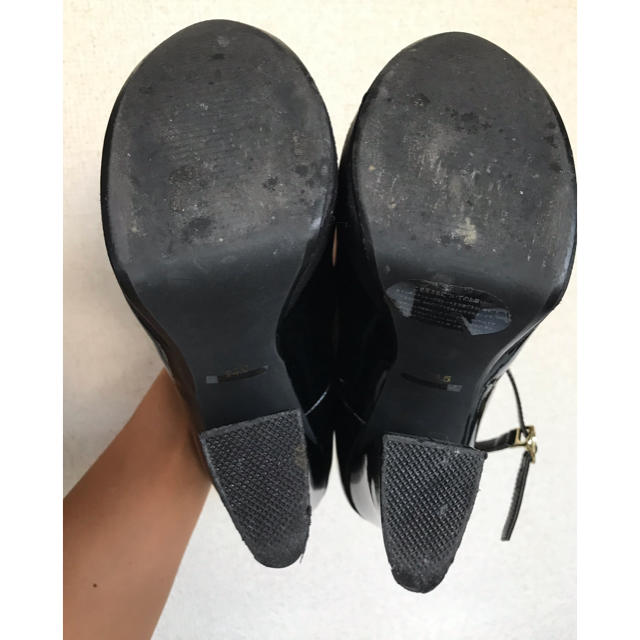 MURUA(ムルーア)のパンプス  MURUA ムルーア 厚底 ブラック レディースの靴/シューズ(ハイヒール/パンプス)の商品写真