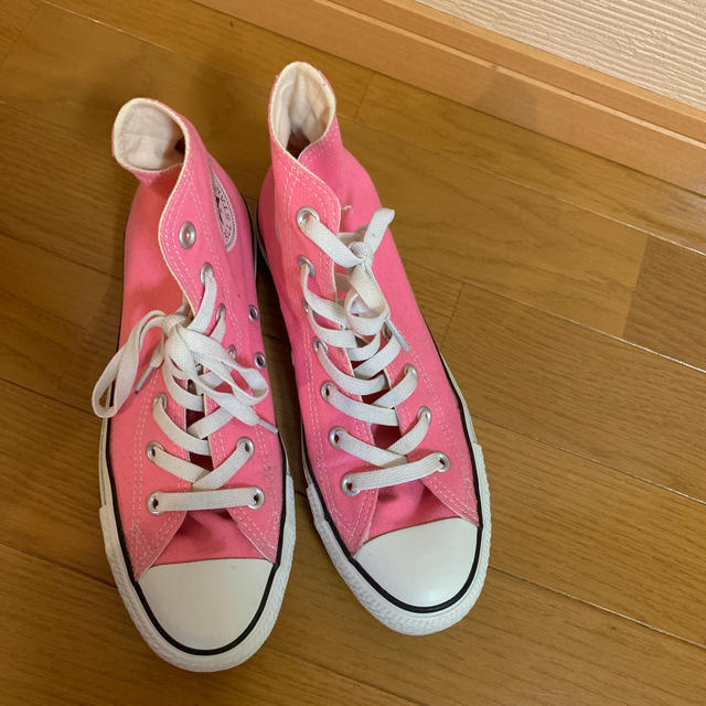 CONVERSE(コンバース)のコンバース　オールスターハイカット　廃盤カラーピンク　レア24.5㎝ レディースの靴/シューズ(スニーカー)の商品写真